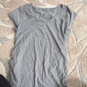 Isabel Maternity by Ingrid & Isabel Gray V-Neck Tee